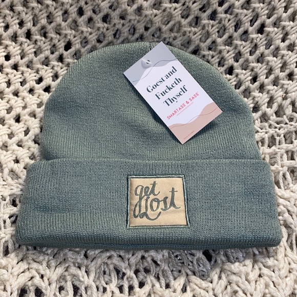 Smartass & Sass Other - Smartass and Sass beenie “Get Lost”